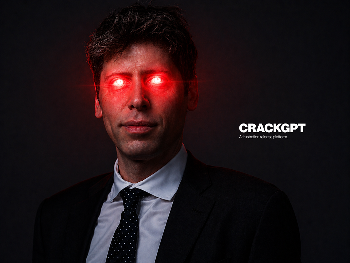 CRACKGPT promotional screen